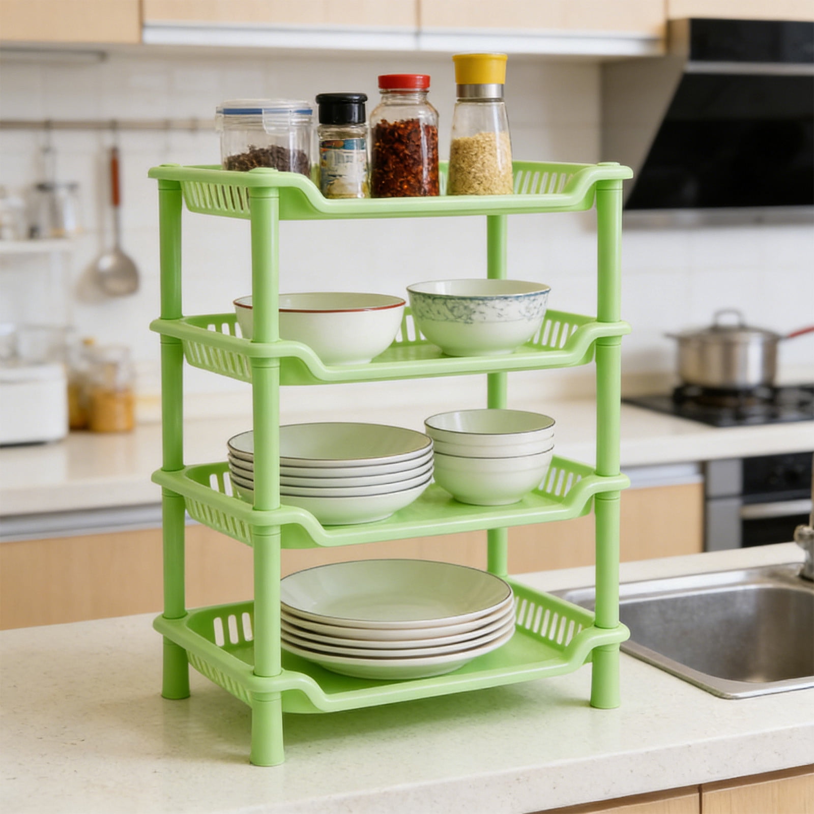 Soon to be sold out💥💥💥 Buy 2 Get 2 Free 💝Pop-It 4-Tier Heavy Duty Rack