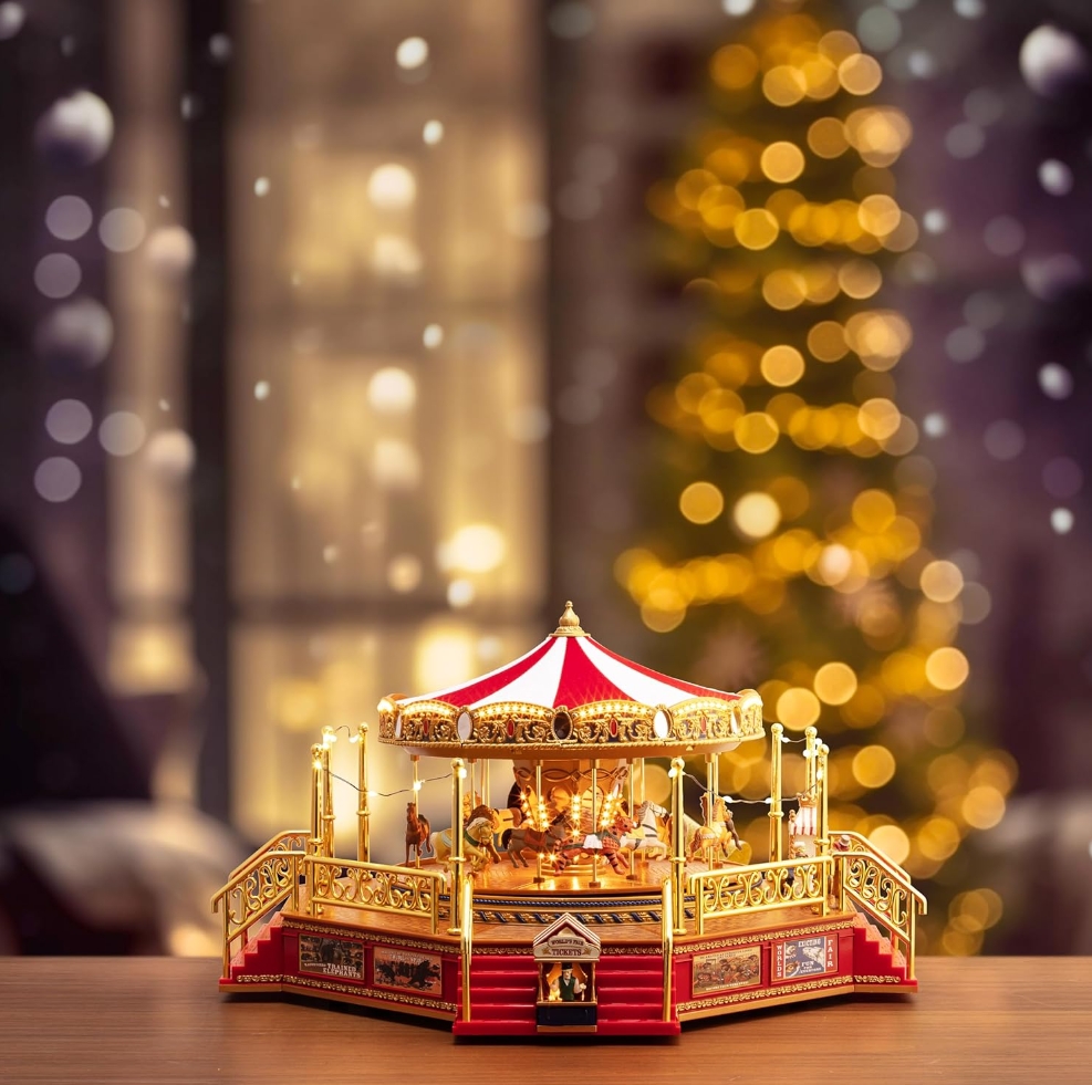 Christmas Clearance in July💝Buy 2 Get 2 Free💥Gold Label 90th Anniversary Collection Carousel