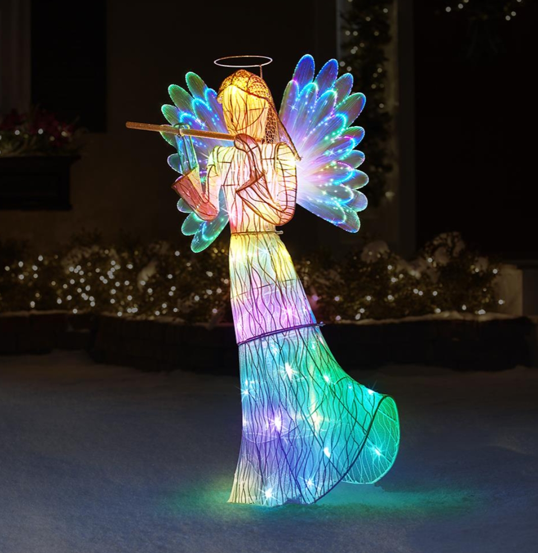 Christmas Clearance in July💝Buy 2 Get 2 Free💥Animated Fiber Optic Angel