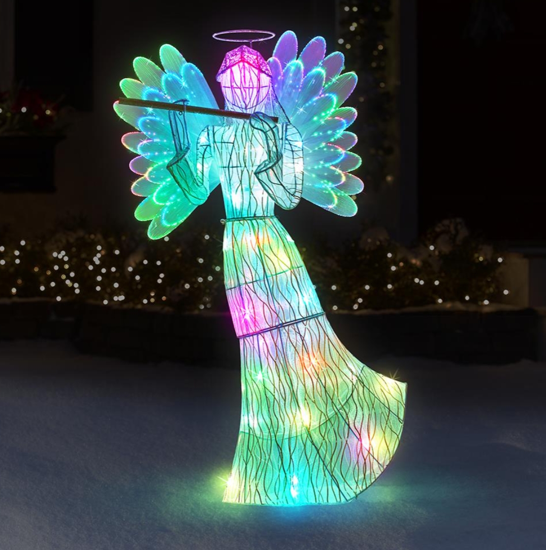 Christmas Clearance in July💝Buy 2 Get 2 Free💥Animated Fiber Optic Angel