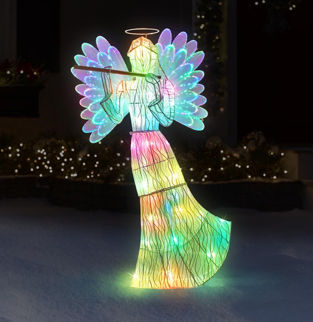 Christmas Clearance in July💝Buy 2 Get 2 Free💥Animated Fiber Optic Angel