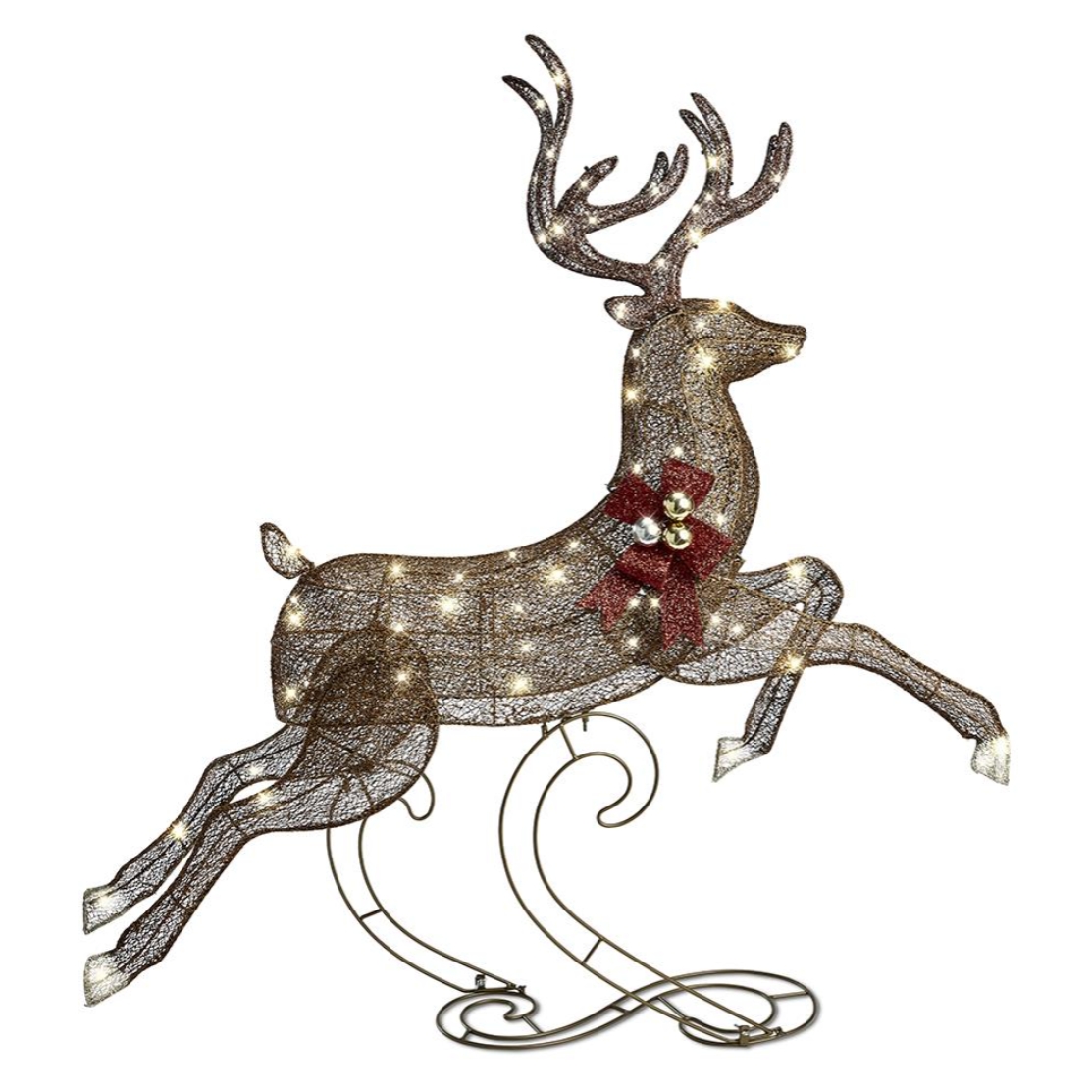 Christmas Clearance in July💝Buy 2 Get 2 Free💥 Choreographed Illuminated Galloping Reindeer