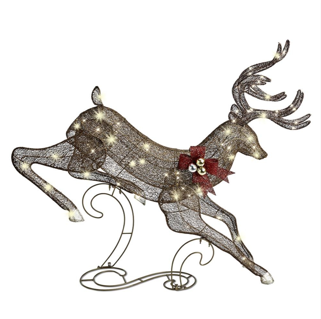 Christmas Clearance in July💝Buy 2 Get 2 Free💥 Choreographed Illuminated Galloping Reindeer