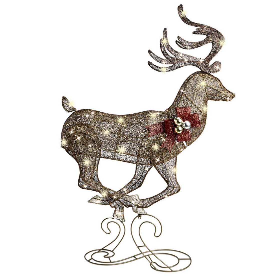 Christmas Clearance in July💝Buy 2 Get 2 Free💥 Choreographed Illuminated Galloping Reindeer