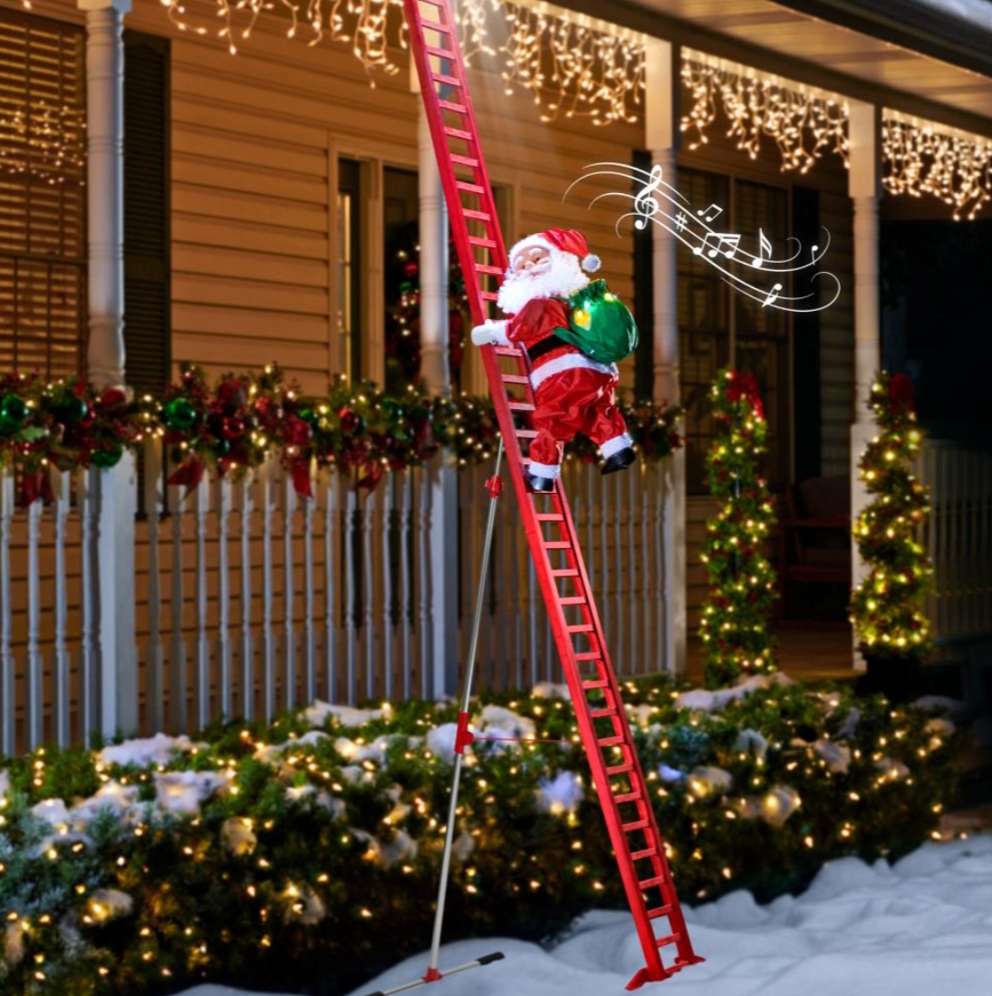 Christmas Clearance in July💝Buy 2 Get 2 Free💥 Climbing Santa
