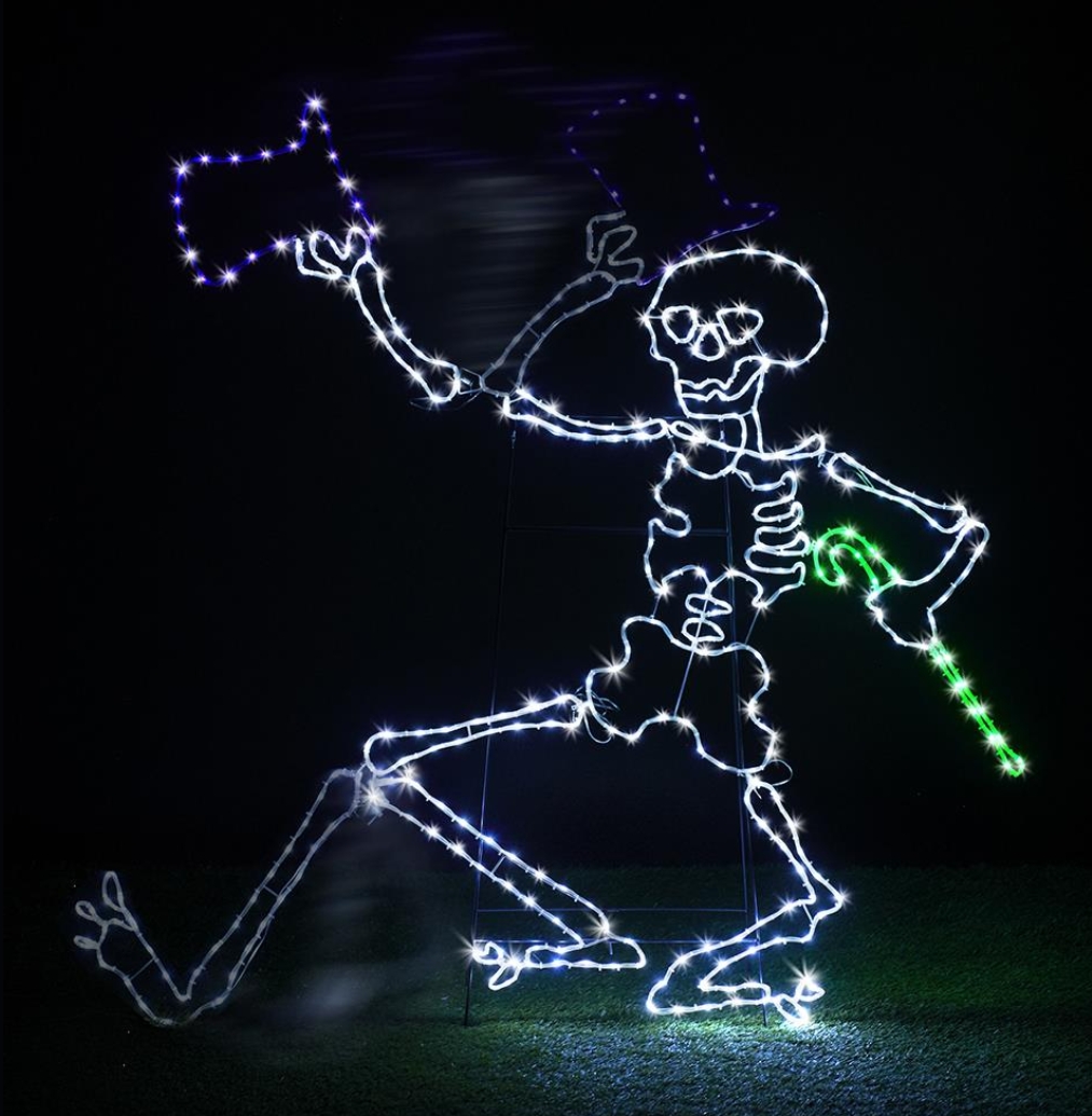 Soon to be sold out!!💝Last Day For Factory Outlet Shop💥The 5' Animated Dancing Skeleton