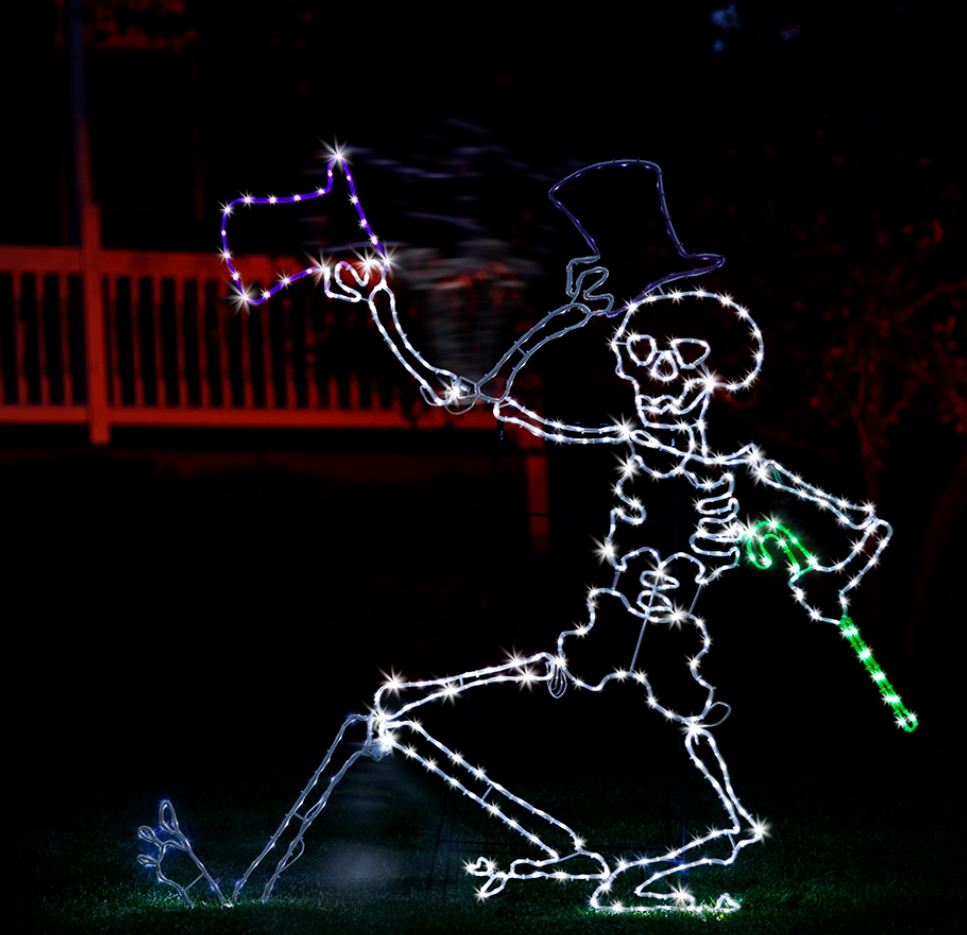 Soon to be sold out!!💝Last Day For Factory Outlet Shop💥The 5' Animated Dancing Skeleton