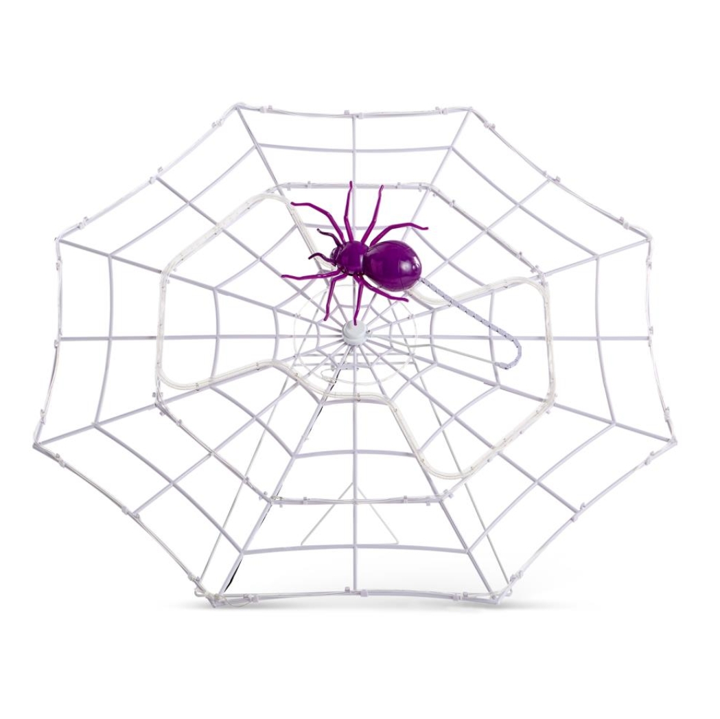 Soon to be sold out!!💝Last Day For Factory Outlet Shop💥4' Animated Crawling Spider's Web