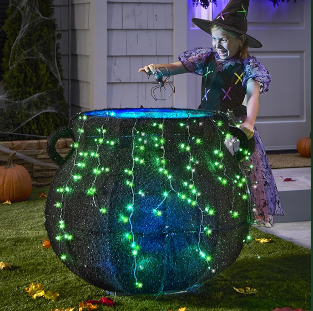 Soon to be sold out!!💝Last Day For Factory Outlet Shop💥Witch's Lightshow Brew Cauldron