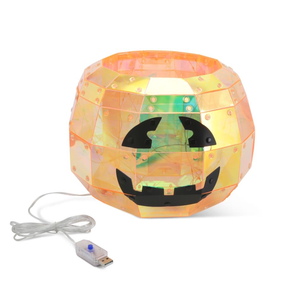 Soon to be sold out!!💝Last Day For Factory Outlet Shop💥Twinkling Jack-O'-Lantern Candy Bowl