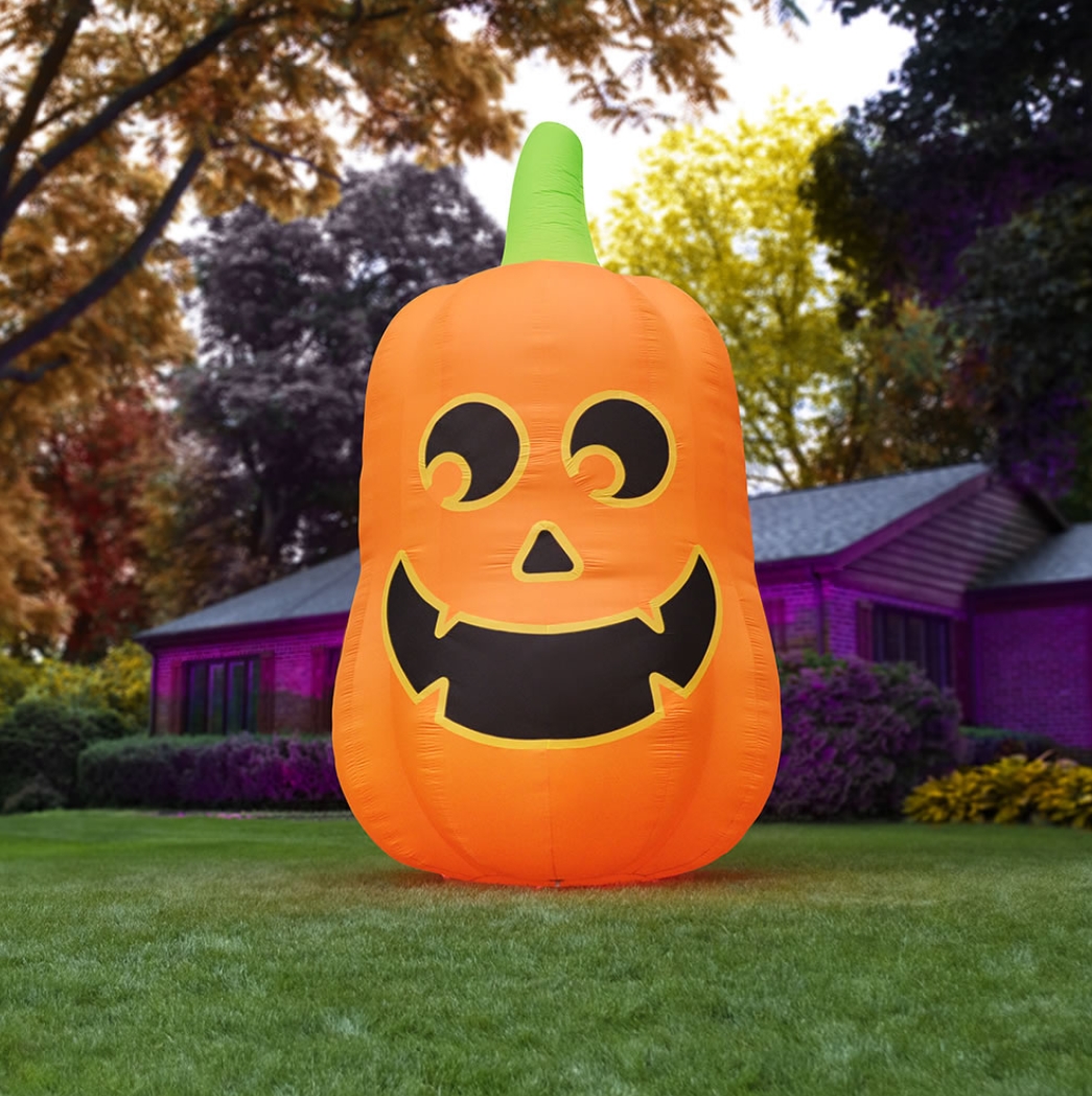 Soon to be sold out!!💝Last Day For Factory Outlet Shop💥16' Glowing Inflatable Jack O' Lantern