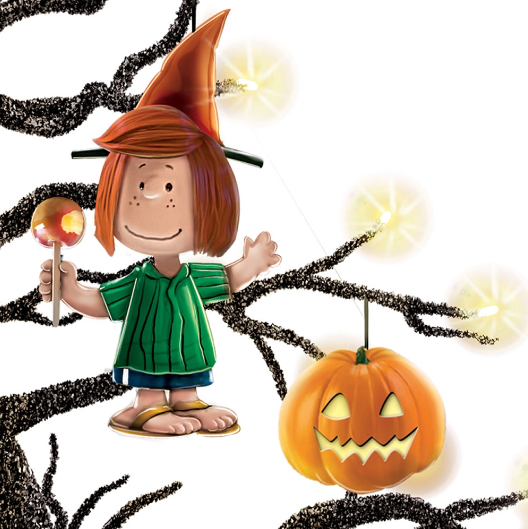 Soon to be sold out!!💝Last Day For Factory Outlet Shop💥"It's The Great Pumpkin" Illuminated Halloween Tree