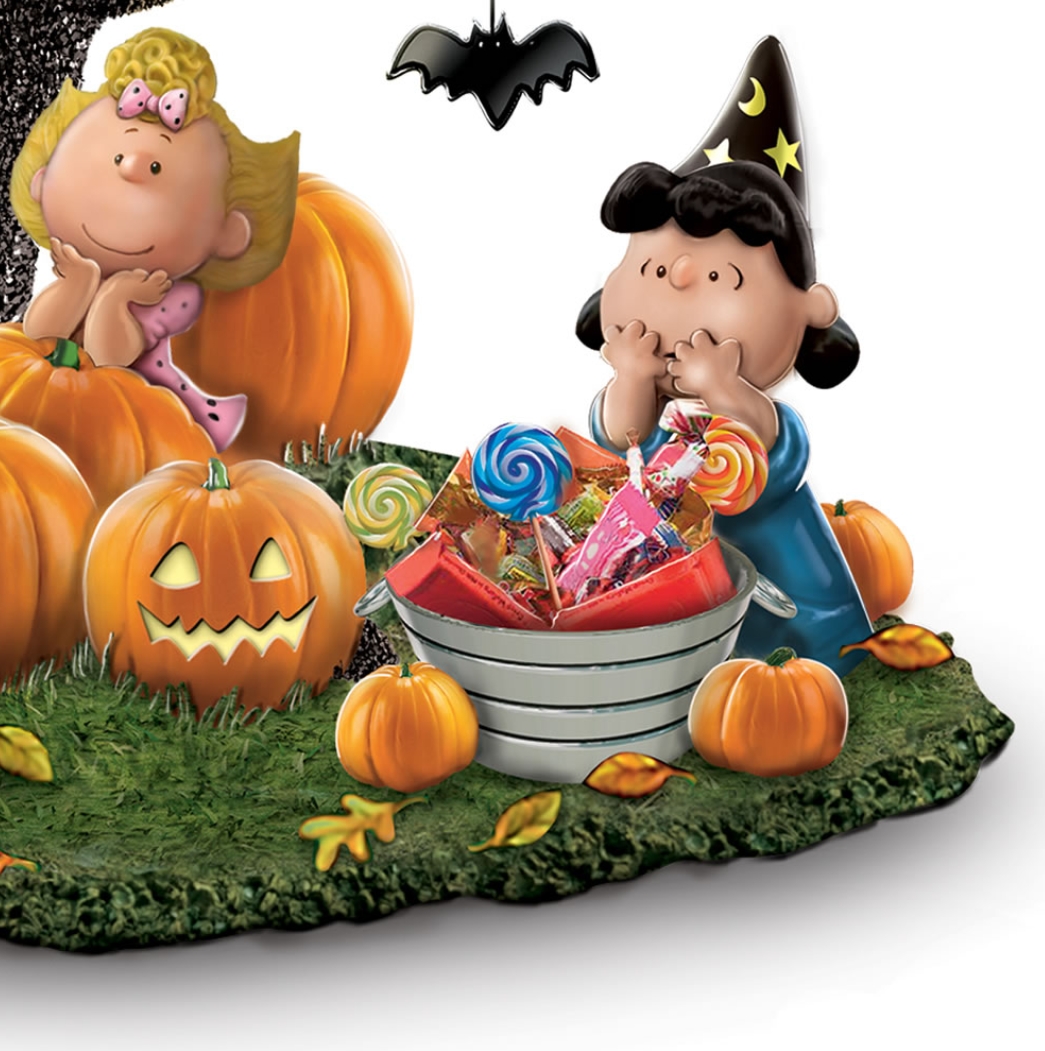 Soon to be sold out!!💝Last Day For Factory Outlet Shop💥"It's The Great Pumpkin" Illuminated Halloween Tree