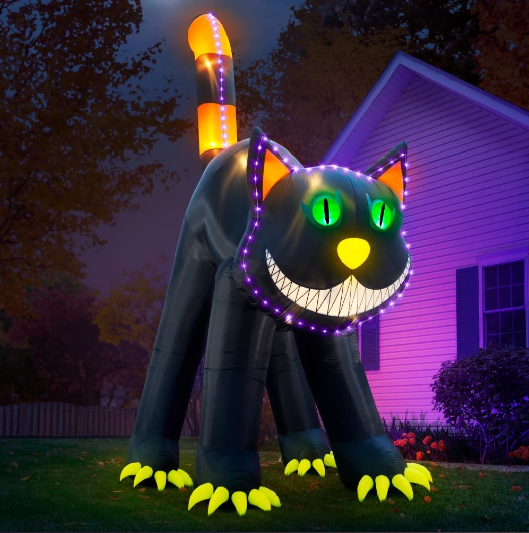 Soon to be sold out!!💝Last Day For Factory Outlet Shop💥17' Blinking Black Cat
