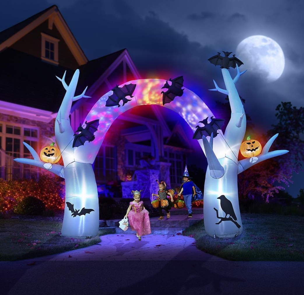 Soon to be sold out!!💝Last Day For Factory Outlet Shop💥 12' Haunted Halloween Archway