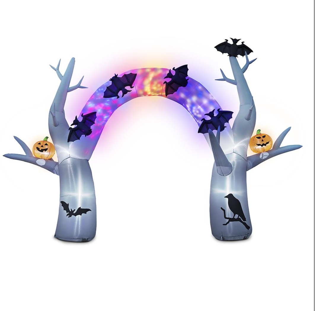 Soon to be sold out!!💝Last Day For Factory Outlet Shop💥 12' Haunted Halloween Archway