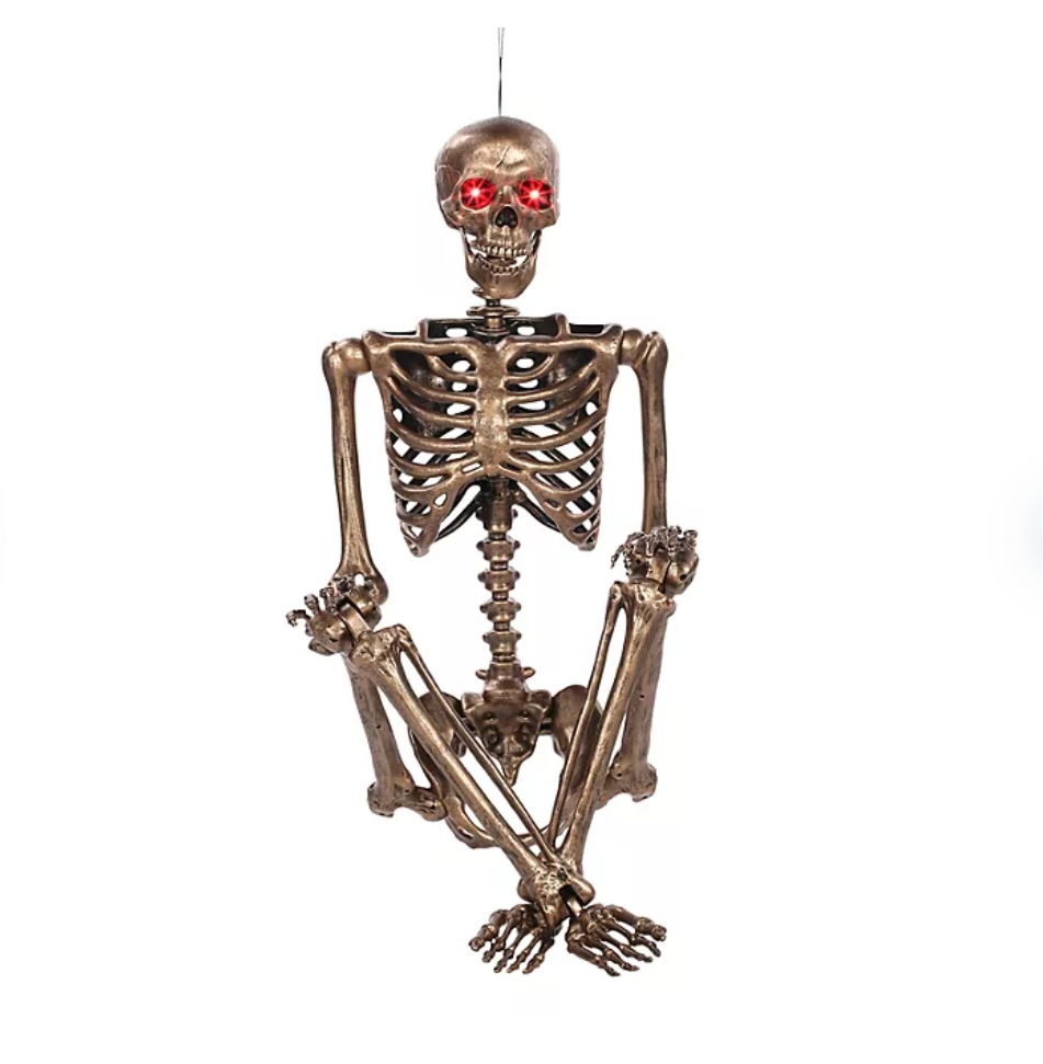 Soon to be sold out!!💝Last Day For Factory Outlet Shop💥Member's Mark Talking Bronze Skeletons, Set of 2