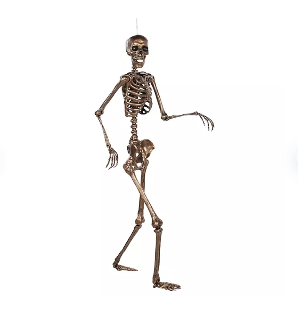 Soon to be sold out!!💝Last Day For Factory Outlet Shop💥Member's Mark Talking Bronze Skeletons, Set of 2