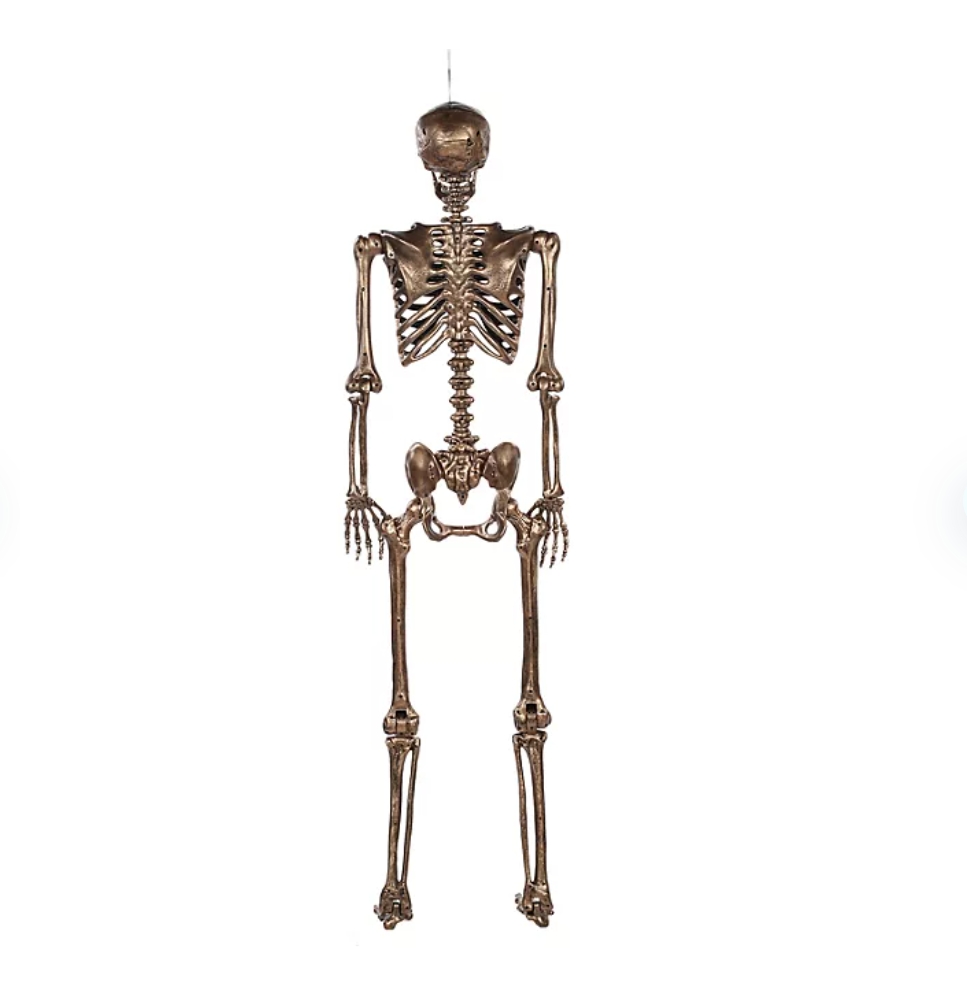 Soon to be sold out!!💝Last Day For Factory Outlet Shop💥Member's Mark Talking Bronze Skeletons, Set of 2