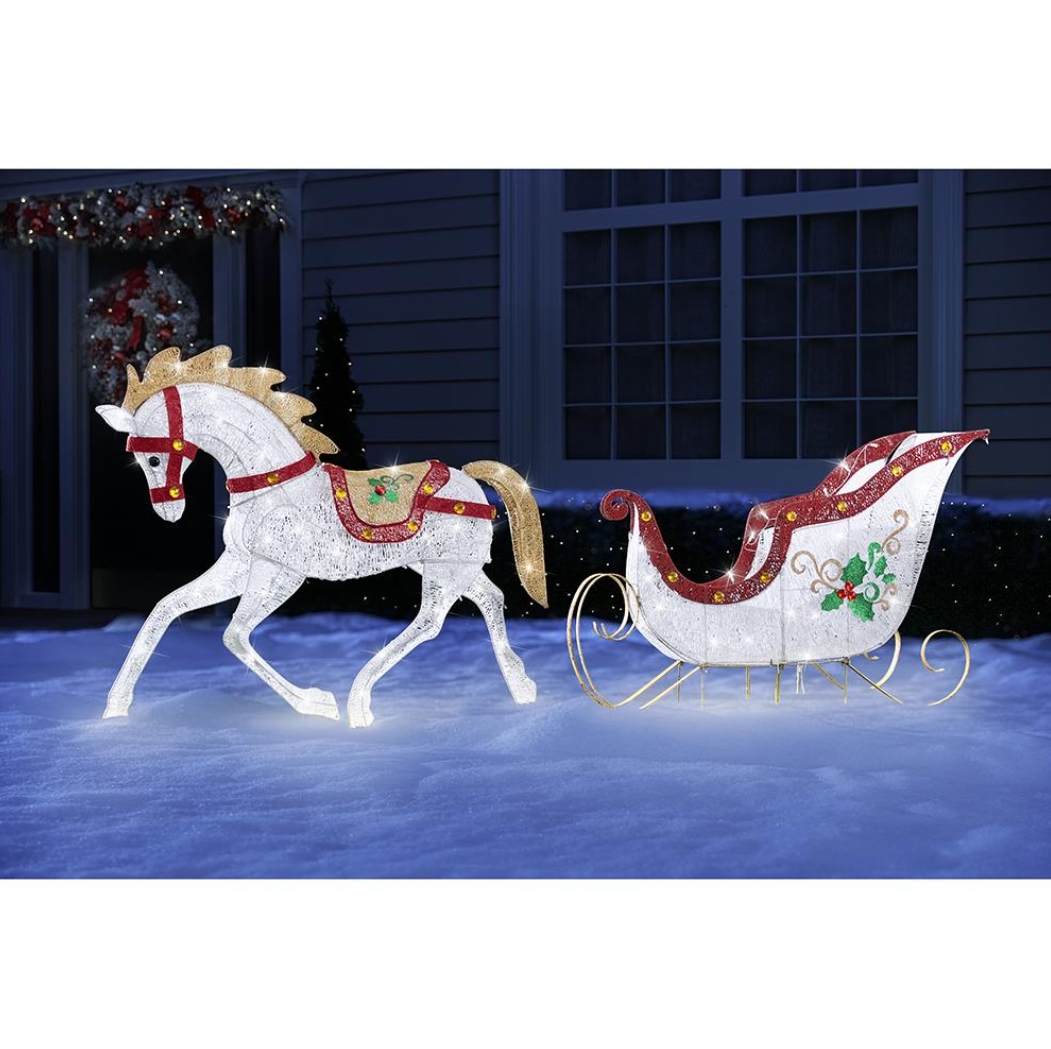 Christmas Clearance 💥 Twinkling Lawn Sculptures