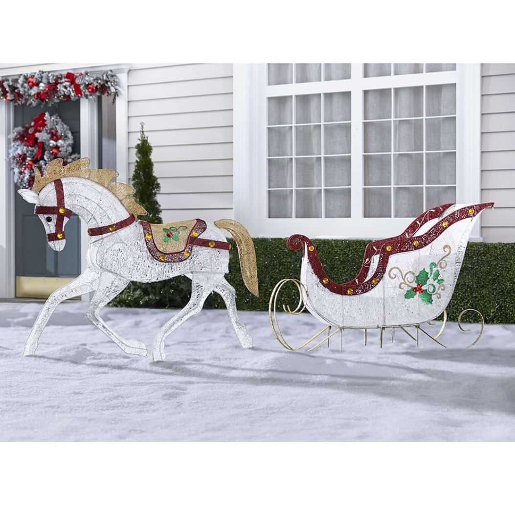 Christmas Clearance 💥 Twinkling Lawn Sculptures