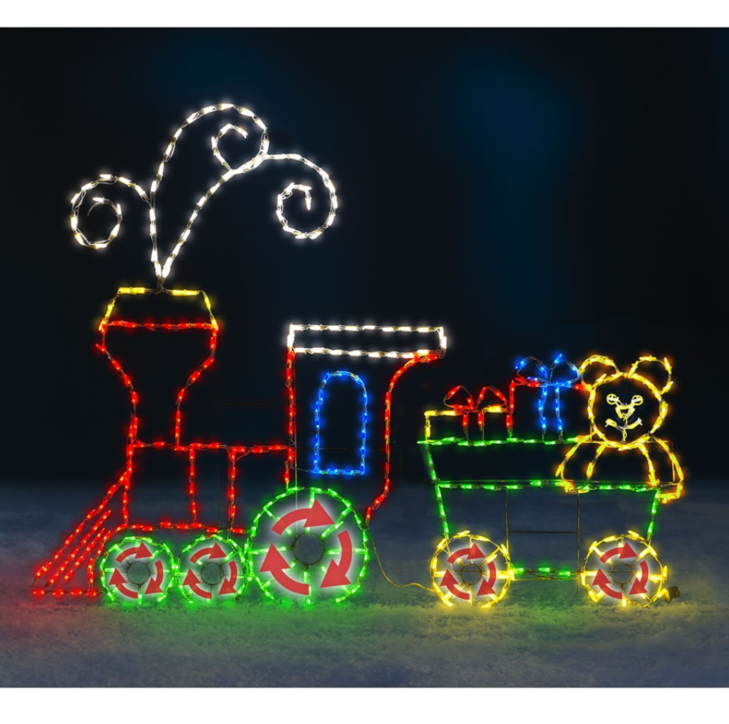 Christmas Clearance 💥 Animated Holiday Locomotive