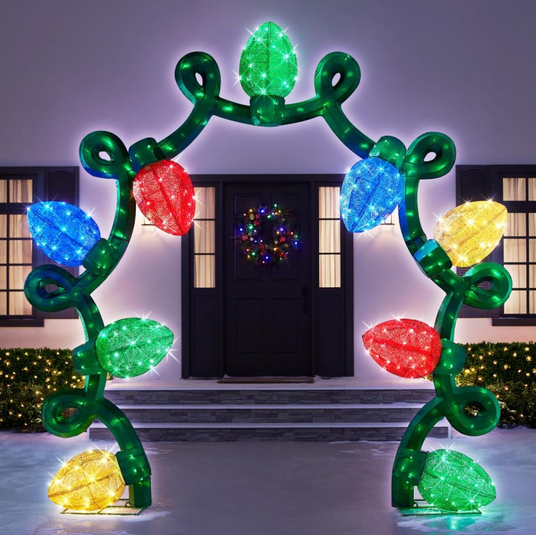 Christmas Clearance 💥 8 1/2' Illuminating Festive Archway