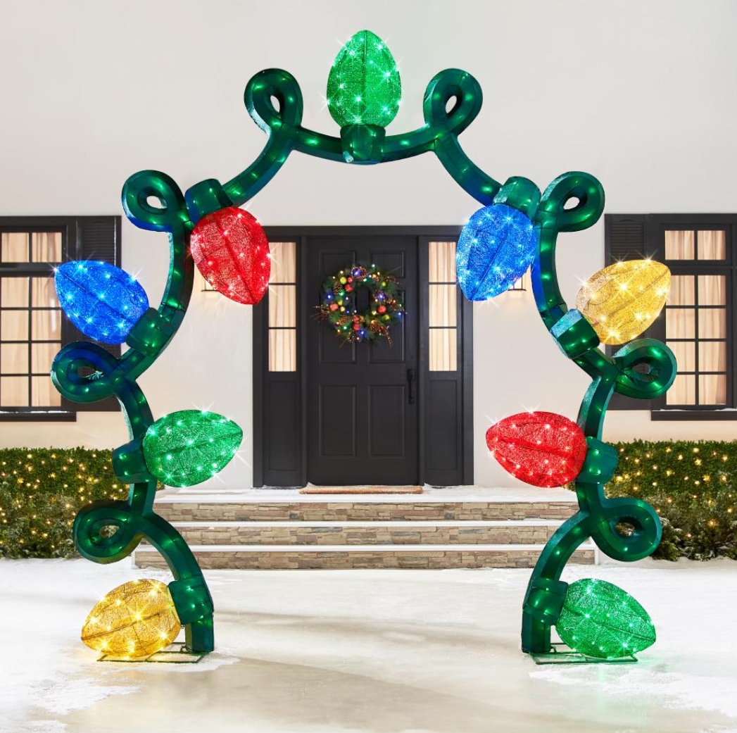 Christmas Clearance 💥 8 1/2' Illuminating Festive Archway