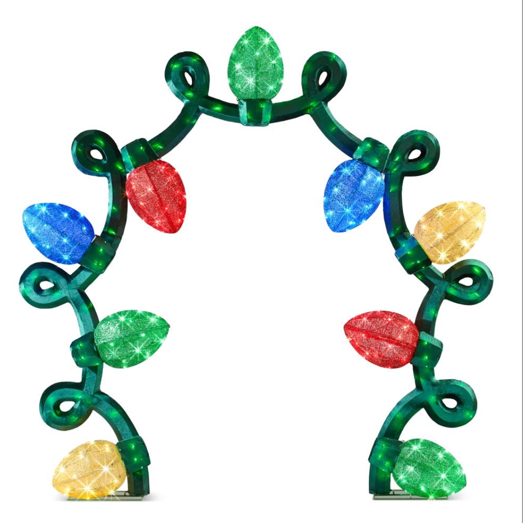 Christmas Clearance 💥 8 1/2' Illuminating Festive Archway