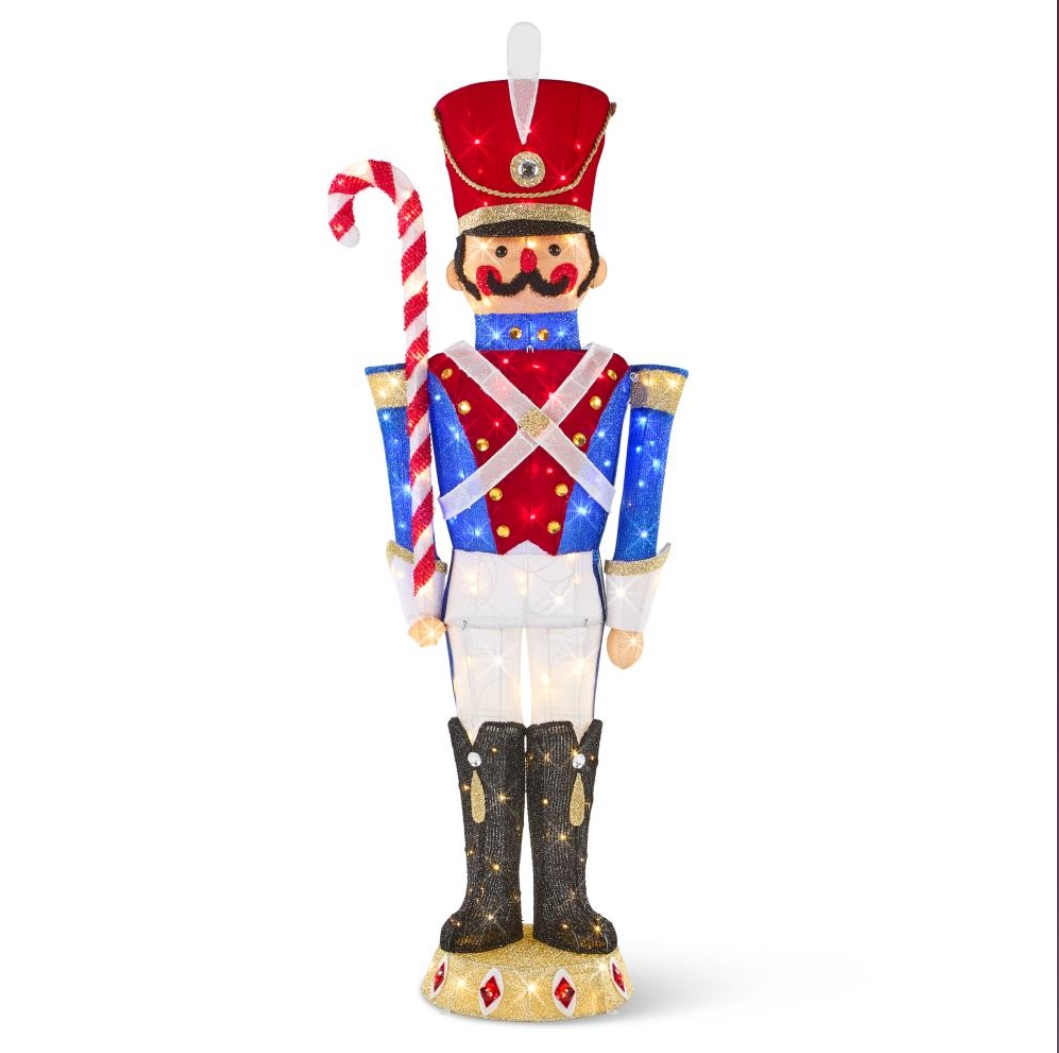 Christmas Clearance 💥 6' Twinkling Nutcracker Soldier
