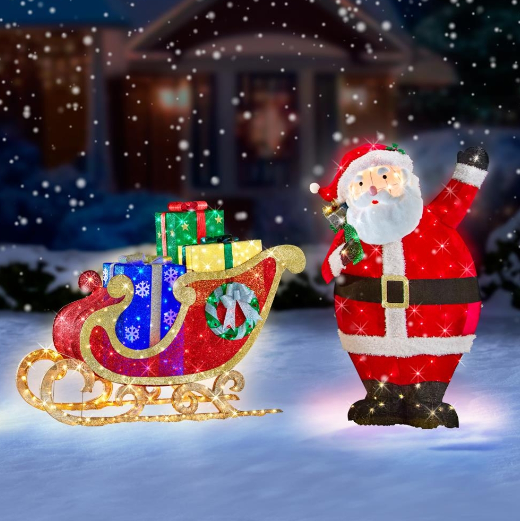 Christmas Clearance 💥 6' Magical Twinkling Santa