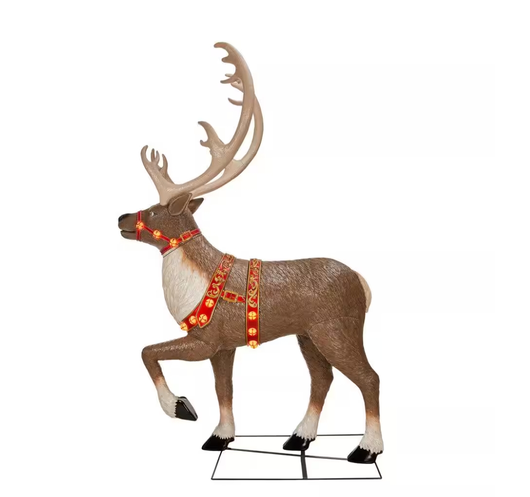 Christmas Clearance 💥8.5 ft. Giant -Sized LED Towering Reindeer Holiday Yard Decoration
