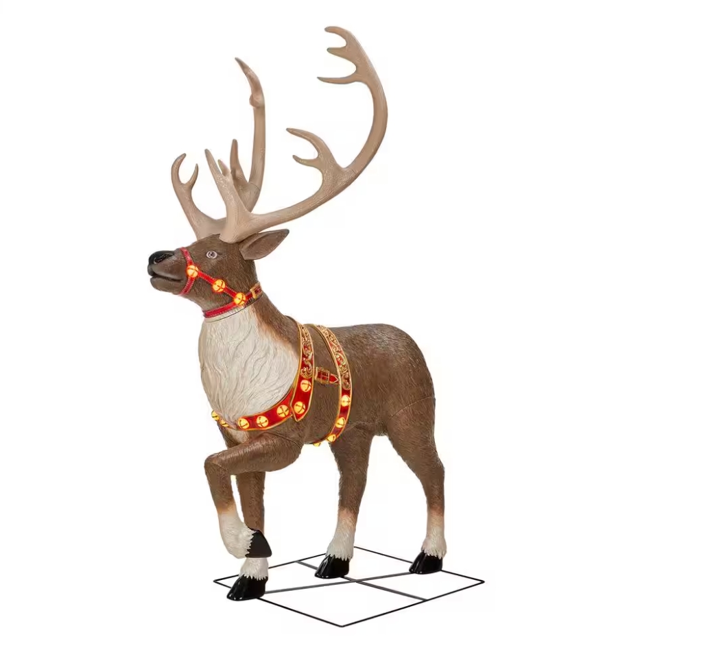 Christmas Clearance 💥8.5 ft. Giant -Sized LED Towering Reindeer Holiday Yard Decoration