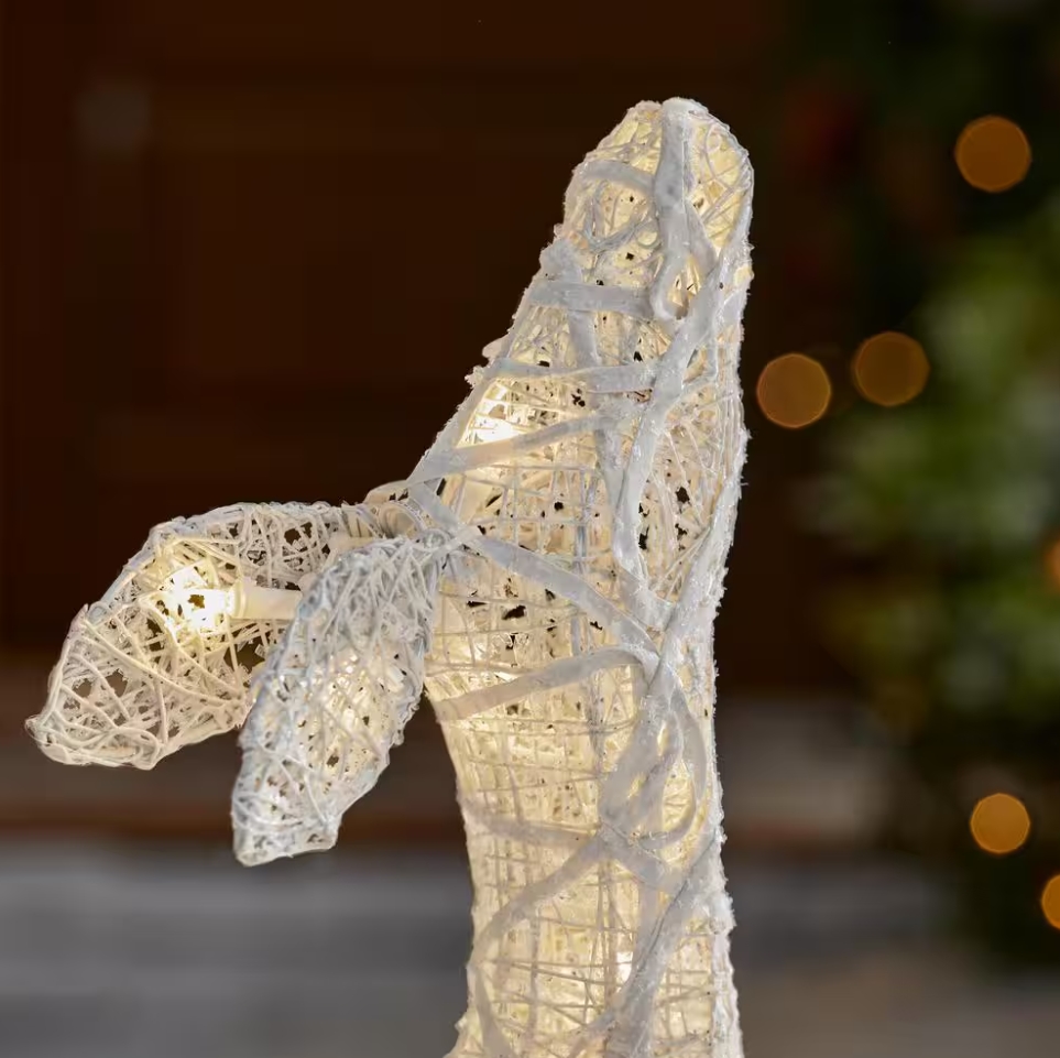 Christmas Clearance 💥2-Piece Polar Wishes LED Deer Holiday Yard Decoration