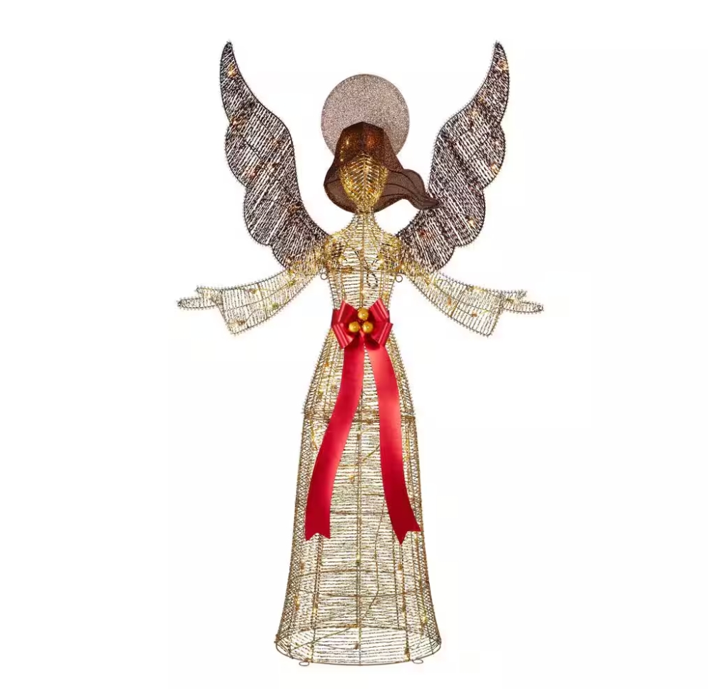 Christmas Clearance 💥6 ft. Polar Wishes LED Angel Holiday Yard Decoration