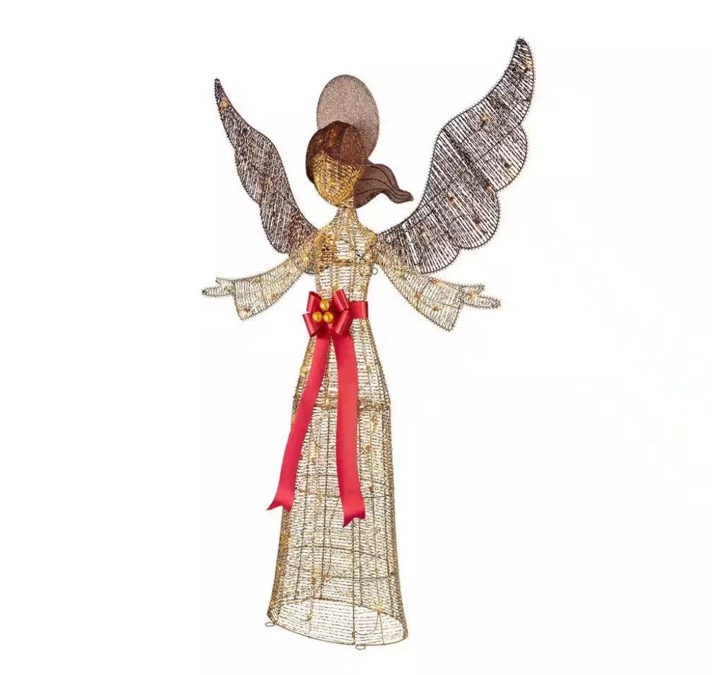 Christmas Clearance 💥6 ft. Polar Wishes LED Angel Holiday Yard Decoration