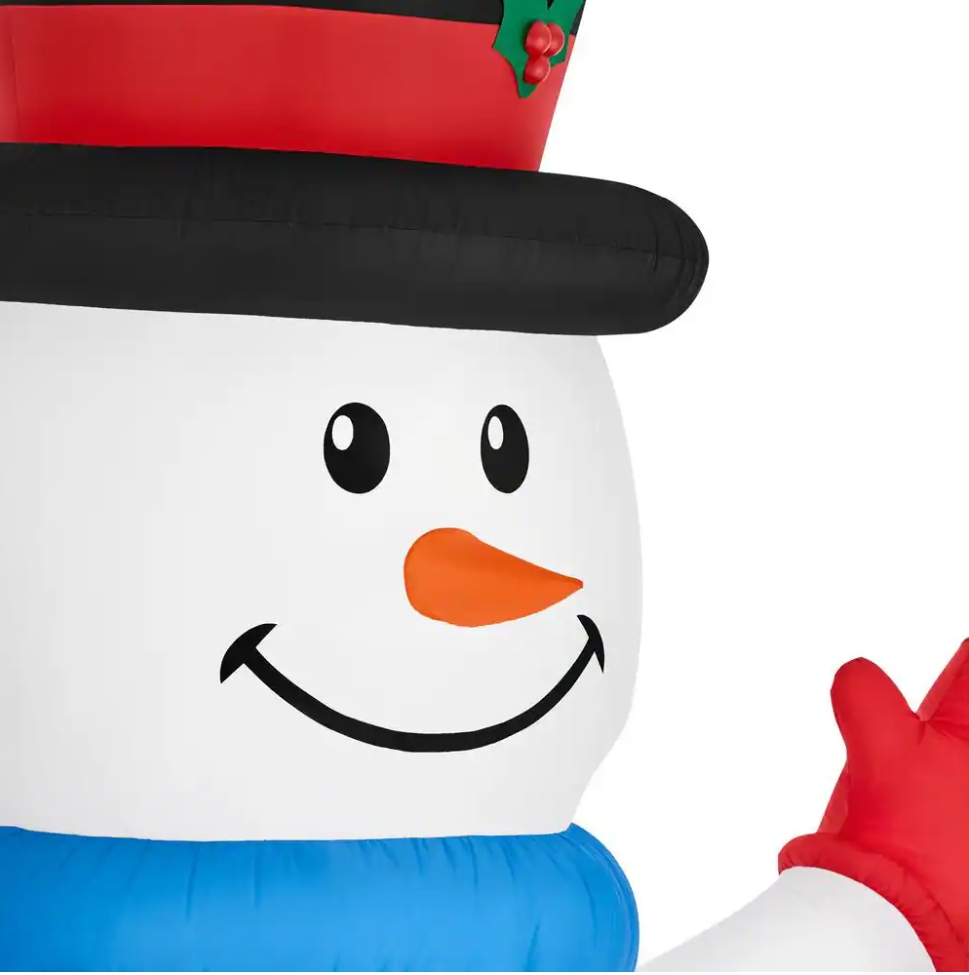 Christmas Clearance 💥9.5 ft. Snowman With Penguins Holiday Inflatable
