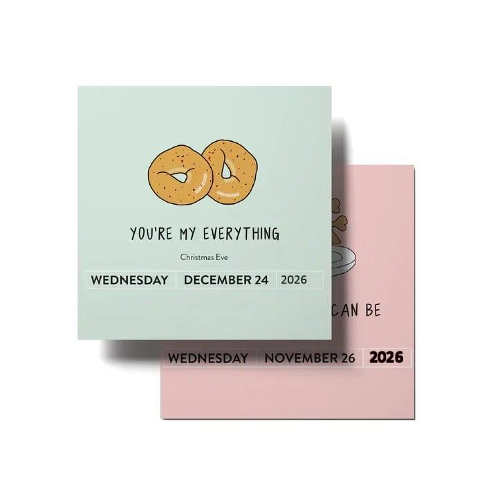 2026 A Pun A Day Desktop Calendar