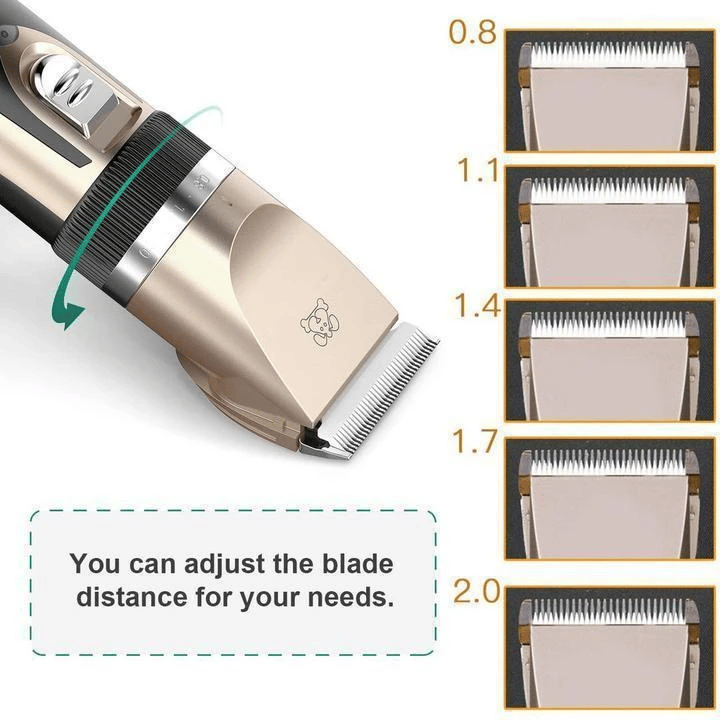 ☀️⛱ Low Noise Cordless Clipper Kit