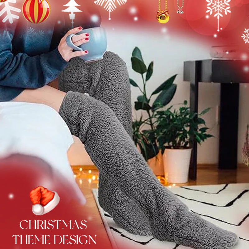 ⏰Christmas Sale 49% OFF💥Goose Down Knee Socks For Christmas🎄