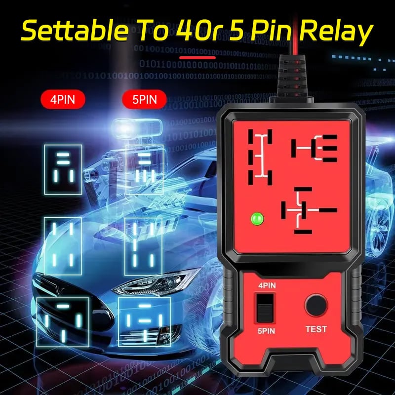 ✨Last Day 49% OFF - 🚗Professional Automotive Relay Tester