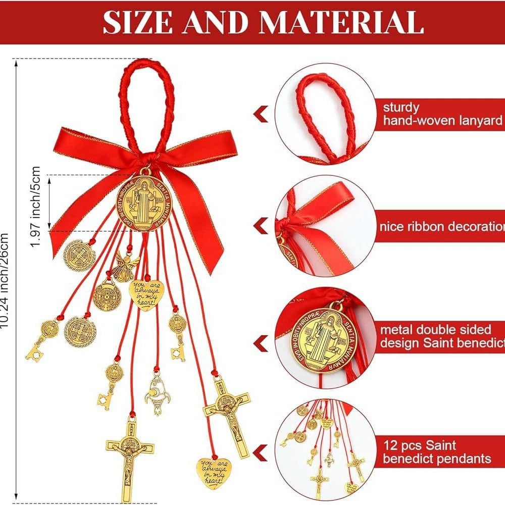 🙏💖Handmade Saint Benedict Medal Charm