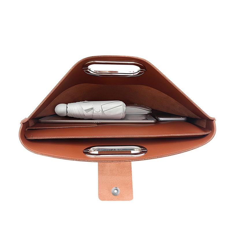 Waterproof Leather 14-16In 2PCS Laptop Bag for Women Handbag