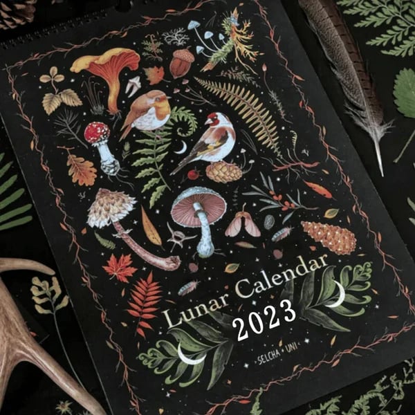 2026 Dark Forest Lunar Calendar