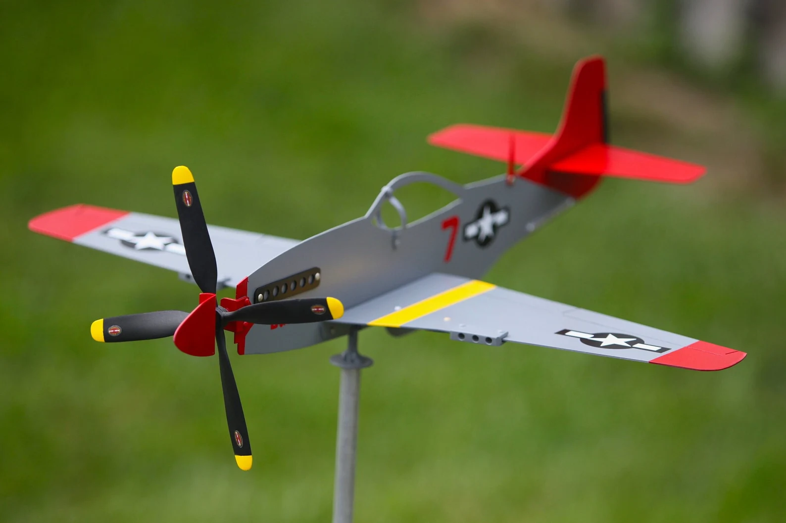 ✈️ Handcrafted Military Aircraft Weathervane — Aviation Decor That Moves With The Wind