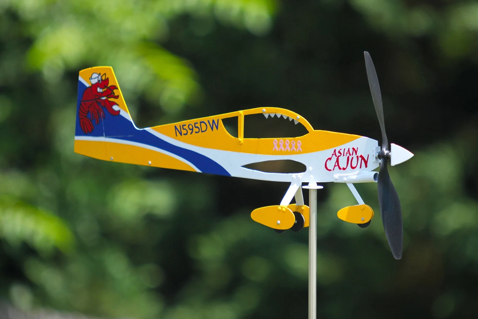 ✈️ Handcrafted Military Aircraft Weathervane — Aviation Decor That Moves With The Wind
