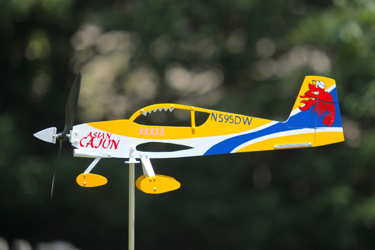 ✈️ Handcrafted Military Aircraft Weathervane — Aviation Decor That Moves With The Wind