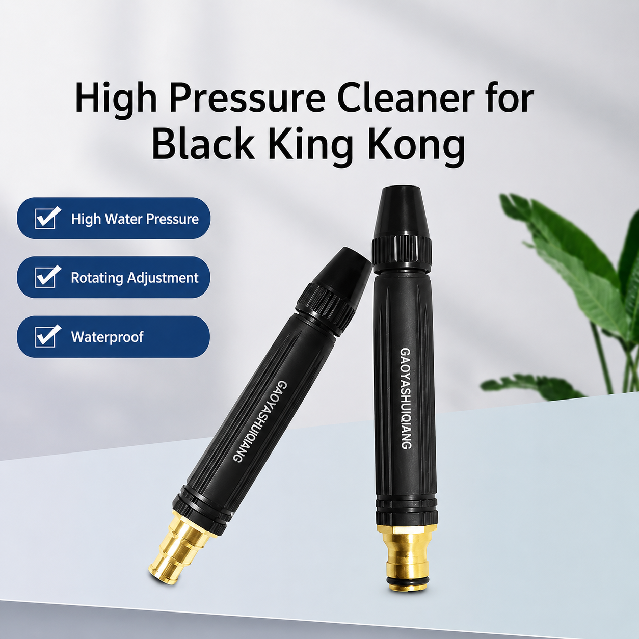 Powerful pressure washer for car, home &garden