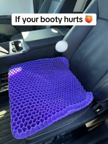 ✨ Ergonomic Silicone Seat Cushion – Relief You Can Feel