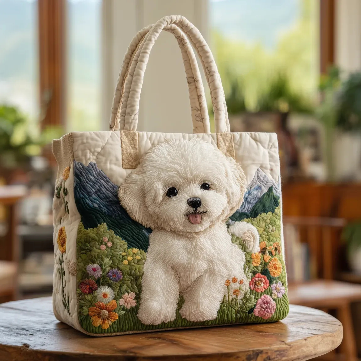 Artistic Vintage Fashion Illustrated Embroidered Shoulder Tote Bag-Fashion Trends in 2026